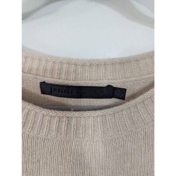 Jenni Kayne Cream Everyday Crew Neck Sweater - Picture 5 of 9